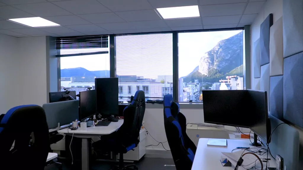 Espaces de travail livrés par l'équipe CGBI