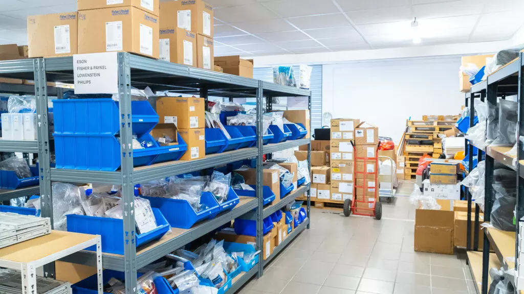 Espaces de travail d'Oxylis Médical réhabilités par CGBI à Domène
