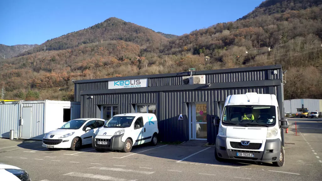 Chantier Keolis à Goncelin livré par CGBI