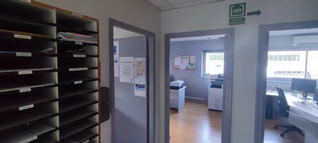 Locaux existants d’AD Santé à Domène avant rénovation